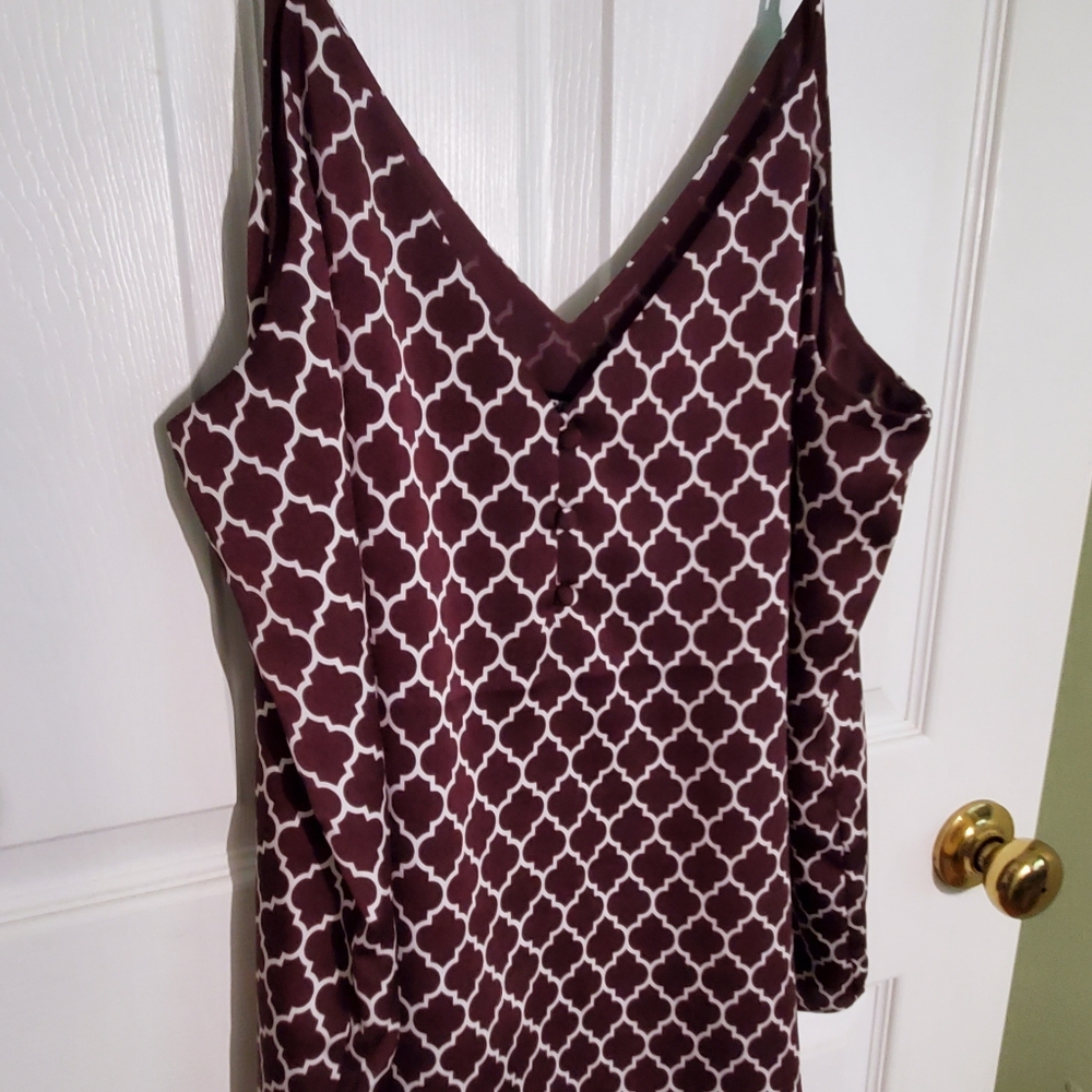 Dressy tank with cute details